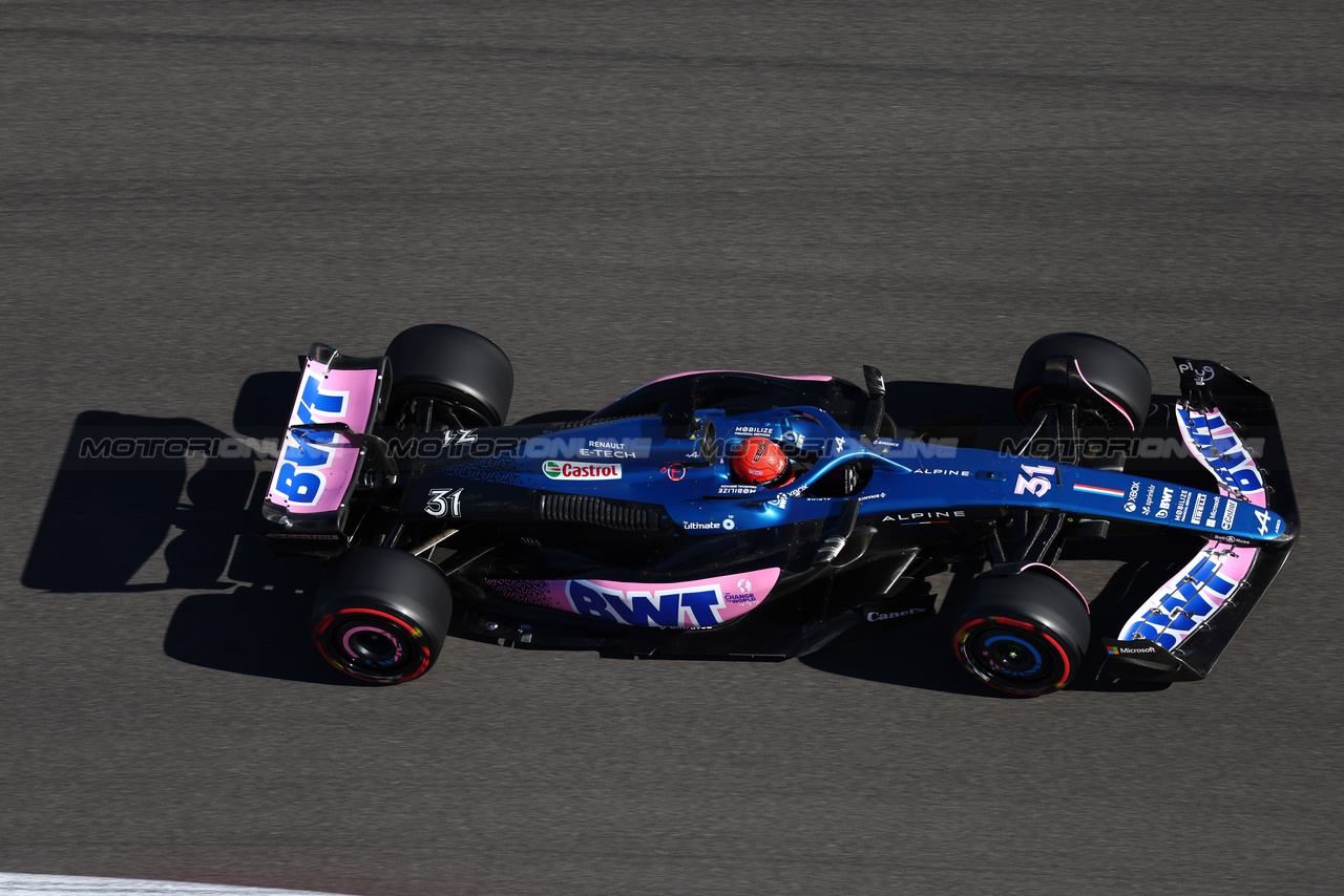 GP STATI UNITI, Esteban Ocon (FRA) Alpine F1 Team A523.

20.10.2023. Formula 1 World Championship, Rd 19, United States Grand Prix, Austin, Texas, USA, Qualifiche Day

 - www.xpbimages.com, EMail: requests@xpbimages.com © Copyright: Coates / XPB Images