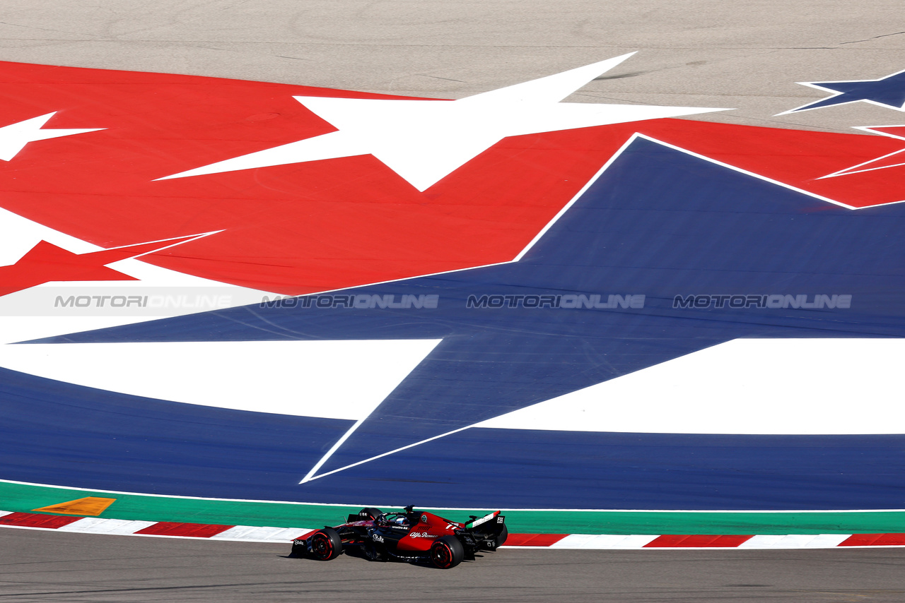 GP STATI UNITI, Valtteri Bottas (FIN) Alfa Romeo F1 Team C43.

20.10.2023. Formula 1 World Championship, Rd 19, United States Grand Prix, Austin, Texas, USA, Qualifiche Day

 - www.xpbimages.com, EMail: requests@xpbimages.com © Copyright: Coates / XPB Images