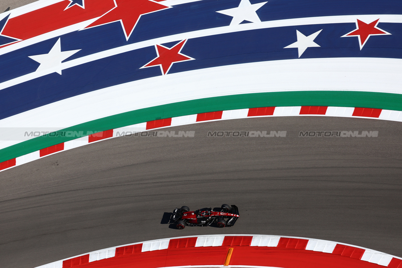 GP STATI UNITI, Valtteri Bottas (FIN) Alfa Romeo F1 Team C43.

20.10.2023. Formula 1 World Championship, Rd 19, United States Grand Prix, Austin, Texas, USA, Qualifiche Day

 - www.xpbimages.com, EMail: requests@xpbimages.com © Copyright: Coates / XPB Images