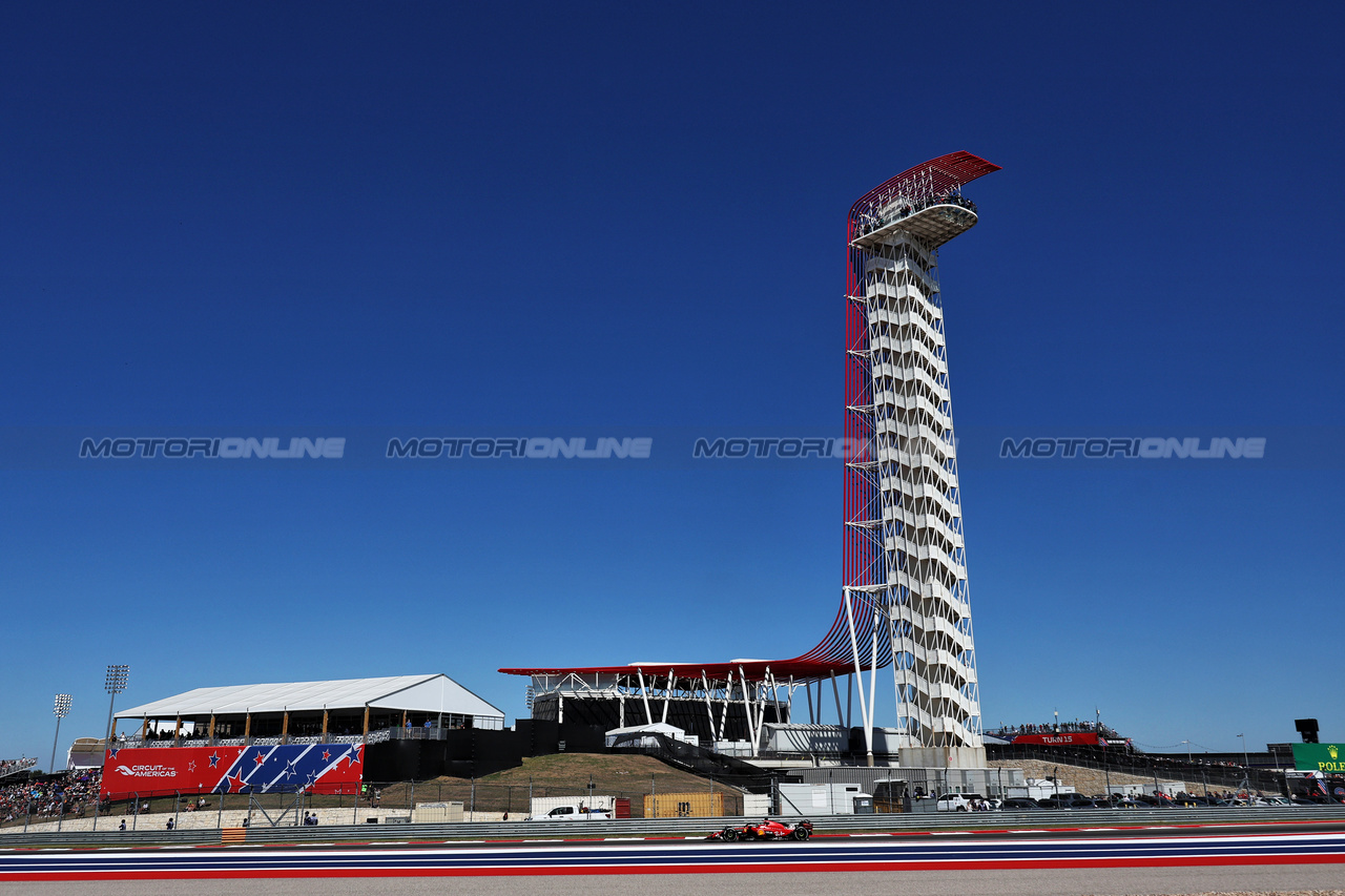 GP STATI UNITI, Charles Leclerc (MON) Ferrari SF-23.

20.10.2023. Formula 1 World Championship, Rd 19, United States Grand Prix, Austin, Texas, USA, Qualifiche Day

- www.xpbimages.com, EMail: requests@xpbimages.com © Copyright: Moy / XPB Images