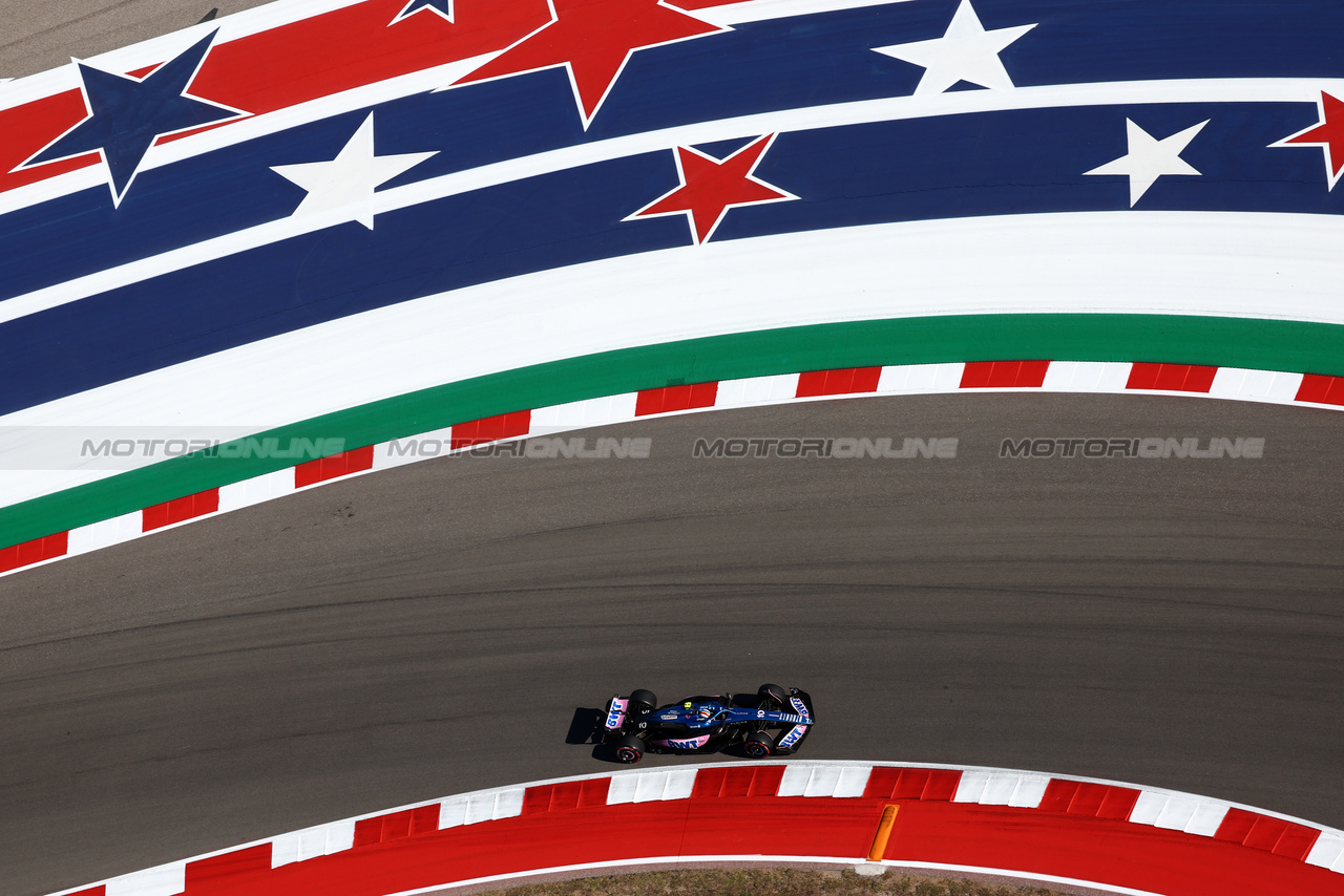 GP STATI UNITI, Pierre Gasly (FRA) Alpine F1 Team A523.

20.10.2023. Formula 1 World Championship, Rd 19, United States Grand Prix, Austin, Texas, USA, Qualifiche Day

 - www.xpbimages.com, EMail: requests@xpbimages.com © Copyright: Coates / XPB Images