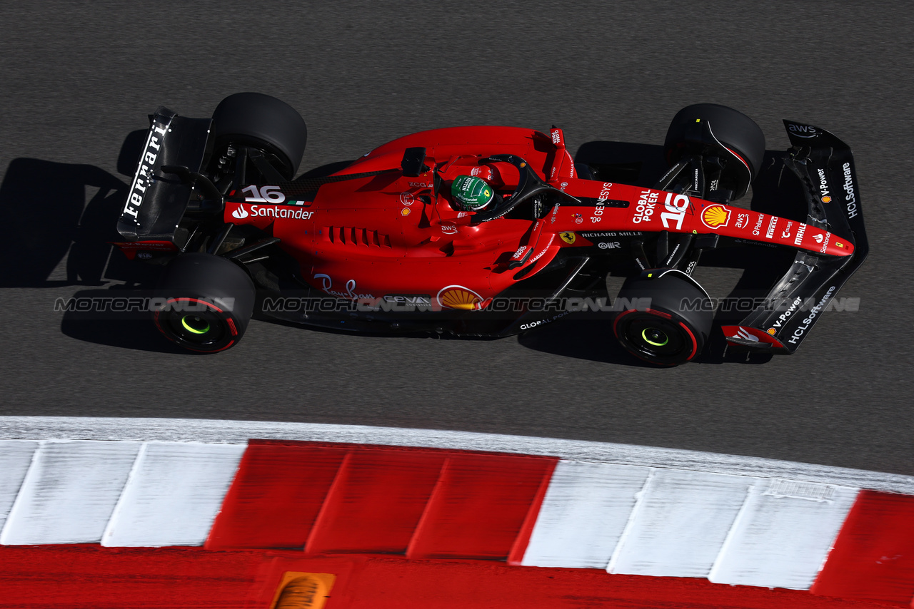 GP STATI UNITI, Charles Leclerc (MON) Ferrari SF-23.

20.10.2023. Formula 1 World Championship, Rd 19, United States Grand Prix, Austin, Texas, USA, Qualifiche Day

 - www.xpbimages.com, EMail: requests@xpbimages.com © Copyright: Coates / XPB Images