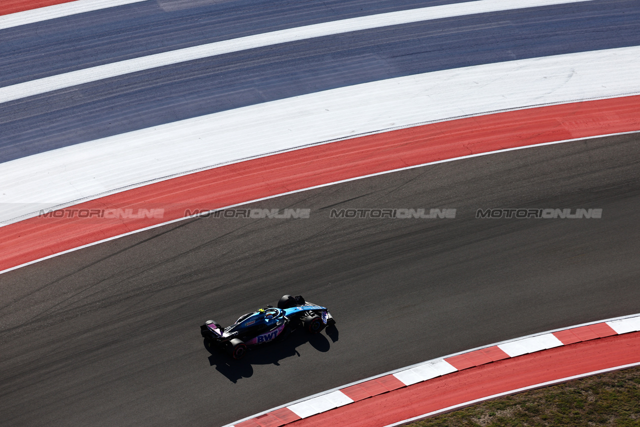 GP STATI UNITI, Pierre Gasly (FRA) Alpine F1 Team A523.

20.10.2023. Formula 1 World Championship, Rd 19, United States Grand Prix, Austin, Texas, USA, Qualifiche Day

 - www.xpbimages.com, EMail: requests@xpbimages.com © Copyright: Coates / XPB Images