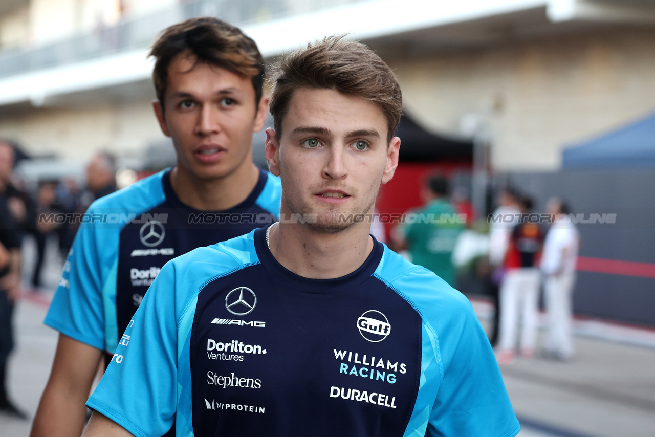 GP STATI UNITI, Logan Sargeant (USA) Williams Racing.

20.10.2023. Formula 1 World Championship, Rd 19, United States Grand Prix, Austin, Texas, USA, Qualifiche Day

- www.xpbimages.com, EMail: requests@xpbimages.com © Copyright: Batchelor / XPB Images