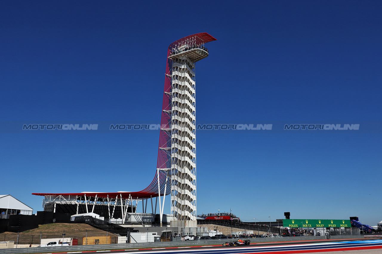 GP STATI UNITI, Max Verstappen (NLD) Red Bull Racing RB19.

20.10.2023. Formula 1 World Championship, Rd 19, United States Grand Prix, Austin, Texas, USA, Qualifiche Day

- www.xpbimages.com, EMail: requests@xpbimages.com © Copyright: Moy / XPB Images