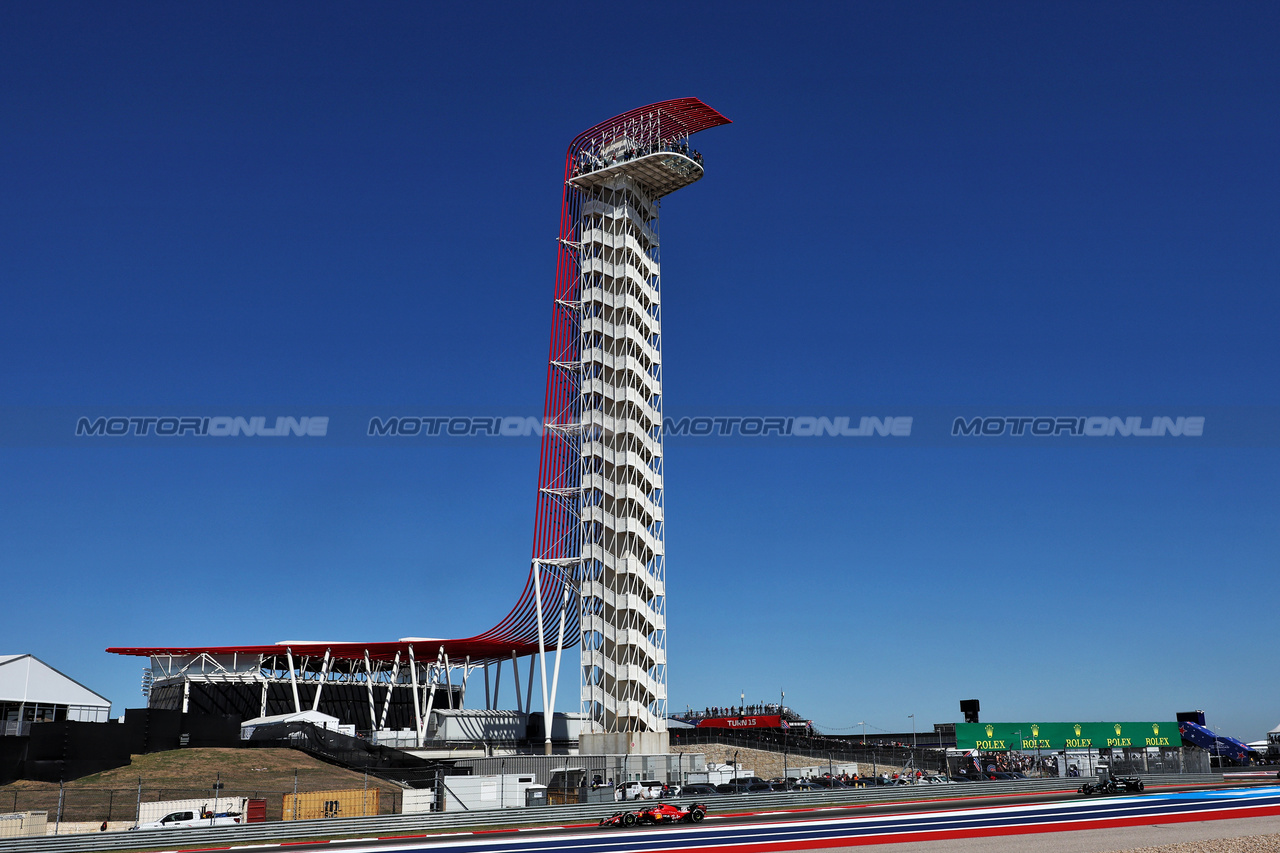 GP STATI UNITI, Carlos Sainz Jr (ESP) Ferrari SF-23.

20.10.2023. Formula 1 World Championship, Rd 19, United States Grand Prix, Austin, Texas, USA, Qualifiche Day

- www.xpbimages.com, EMail: requests@xpbimages.com © Copyright: Moy / XPB Images