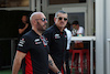 GP STATI UNITI, (L to R): Stuart Morrison (GBR) Haas F1 Team Head of Communications with Guenther Steiner (ITA) Haas F1 Team Prinicipal.
20.10.2023. Formula 1 World Championship, Rd 19, United States Grand Prix, Austin, Texas, USA, Qualifiche Day
 - www.xpbimages.com, EMail: requests@xpbimages.com © Copyright: Rew / XPB Images