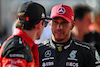 GP STATI UNITI, Lewis Hamilton (GBR) Mercedes AMG F1 with Charles Leclerc (MON) Ferrari in qualifying parc ferme.
20.10.2023. Formula 1 World Championship, Rd 19, United States Grand Prix, Austin, Texas, USA, Qualifiche Day
- www.xpbimages.com, EMail: requests@xpbimages.com © Copyright: Price / XPB Images