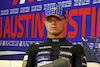GP STATI UNITI, Lando Norris (GBR) McLaren in the post qualifying FIA Press Conference.
20.10.2023. Formula 1 World Championship, Rd 19, United States Grand Prix, Austin, Texas, USA, Qualifiche Day
- www.xpbimages.com, EMail: requests@xpbimages.com © Copyright: Bearne / XPB Images