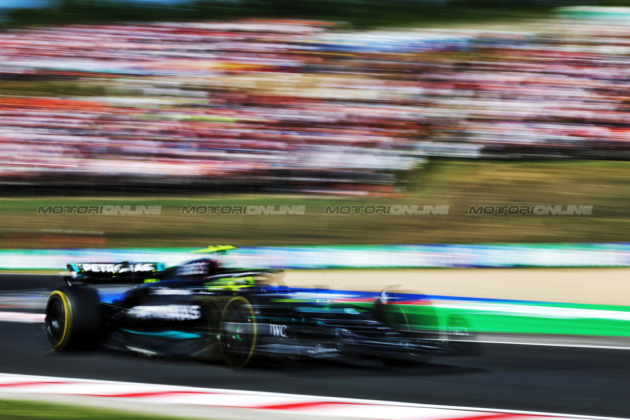 GP UNGHERIA, Lewis Hamilton (GBR) Mercedes AMG F1 W14.

23.07.2023. Formula 1 World Championship, Rd 12, Hungarian Grand Prix, Budapest, Hungary, Gara Day.

- www.xpbimages.com, EMail: requests@xpbimages.com © Copyright: Bearne / XPB Images