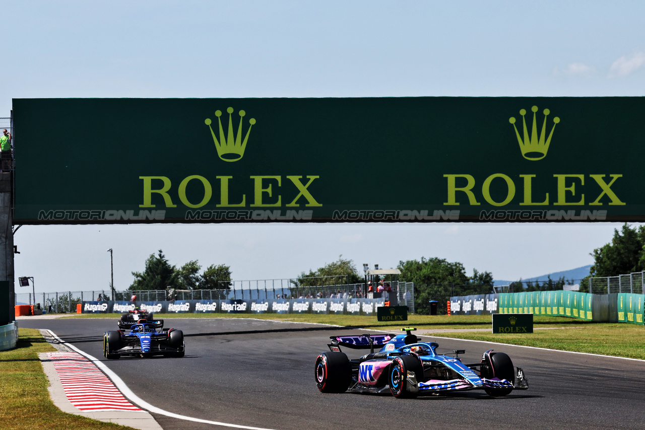 GP UNGHERIA, Pierre Gasly (FRA) Alpine F1 Team A523.

23.07.2023. Formula 1 World Championship, Rd 12, Hungarian Grand Prix, Budapest, Hungary, Gara Day.

- www.xpbimages.com, EMail: requests@xpbimages.com © Copyright: Moy / XPB Images