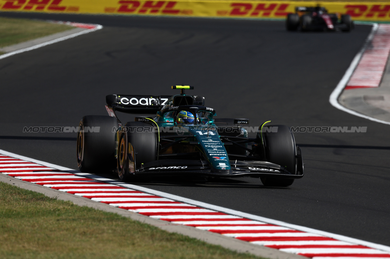 GP UNGHERIA, Fernando Alonso (ESP) Aston Martin F1 Team AMR23.

23.07.2023. Formula 1 World Championship, Rd 12, Hungarian Grand Prix, Budapest, Hungary, Gara Day.

- www.xpbimages.com, EMail: requests@xpbimages.com © Copyright: Moy / XPB Images