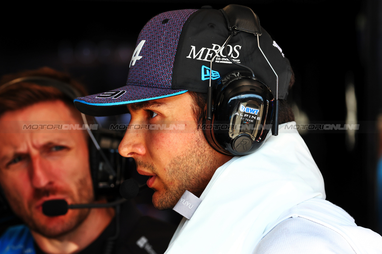 GP UNGHERIA, Esteban Ocon (FRA) Alpine F1 Team.

23.07.2023. Formula 1 World Championship, Rd 12, Hungarian Grand Prix, Budapest, Hungary, Gara Day.

 - www.xpbimages.com, EMail: requests@xpbimages.com © Copyright: Coates / XPB Images