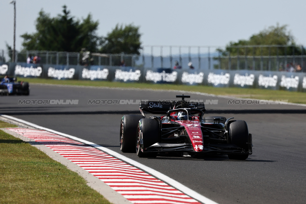 GP UNGHERIA, Valtteri Bottas (FIN) Alfa Romeo F1 Team C43.

23.07.2023. Formula 1 World Championship, Rd 12, Hungarian Grand Prix, Budapest, Hungary, Gara Day.

- www.xpbimages.com, EMail: requests@xpbimages.com © Copyright: Moy / XPB Images