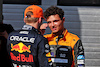 GP UNGHERIA, (L to R): Gara winner Max Verstappen (NLD) Red Bull Racing in parc ferme with second placed Lando Norris (GBR) McLaren.
23.07.2023. Formula 1 World Championship, Rd 12, Hungarian Grand Prix, Budapest, Hungary, Gara Day.
- www.xpbimages.com, EMail: requests@xpbimages.com © Copyright: Moy / XPB Images