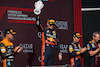 GP UNGHERIA, The podium (L to R): Lando Norris (GBR) McLaren, second; Max Verstappen (NLD) Red Bull Racing, vincitore; Sergio Perez (MEX) Red Bull Racing, third.
23.07.2023. Formula 1 World Championship, Rd 12, Hungarian Grand Prix, Budapest, Hungary, Gara Day.
- www.xpbimages.com, EMail: requests@xpbimages.com © Copyright: Bearne / XPB Images