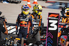 GP UNGHERIA, (L to R): third placed Sergio Perez (MEX) Red Bull Racing in parc ferme with second placed Lando Norris (GBR) McLaren.
23.07.2023. Formula 1 World Championship, Rd 12, Hungarian Grand Prix, Budapest, Hungary, Gara Day.
- www.xpbimages.com, EMail: requests@xpbimages.com © Copyright: Bearne / XPB Images