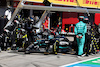 GP UNGHERIA, George Russell (GBR) Mercedes AMG F1 W14 makes a pit stop.
23.07.2023. Formula 1 World Championship, Rd 12, Hungarian Grand Prix, Budapest, Hungary, Gara Day.
- www.xpbimages.com, EMail: requests@xpbimages.com © Copyright: Moy / XPB Images