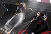 GP UNGHERIA, Gara winner Max Verstappen (NLD) Red Bull Racing (Right) celebrates with third placed team mate Sergio Perez (MEX) Red Bull Racing e Paul Monaghan (GBR) Red Bull Racing Chief Engineer on the podium.
23.07.2023. Formula 1 World Championship, Rd 12, Hungarian Grand Prix, Budapest, Hungary, Gara Day.
 - www.xpbimages.com, EMail: requests@xpbimages.com © Copyright: Coates / XPB Images