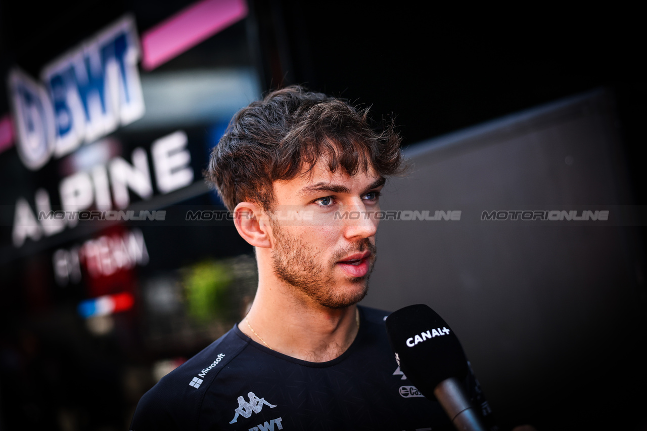 GP UNGHERIA, Pierre Gasly (FRA), Alpine F1 Team 
20.07.2023. Formula 1 World Championship, Rd 12, Hungarian Grand Prix, Budapest, Hungary, Preparation Day.
- www.xpbimages.com, EMail: requests@xpbimages.com © Copyright: Charniaux / XPB Images