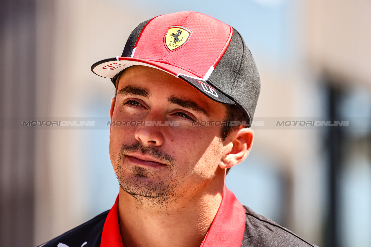 GP UNGHERIA, Charles Leclerc (FRA), Ferrari 
20.07.2023. Formula 1 World Championship, Rd 12, Hungarian Grand Prix, Budapest, Hungary, Preparation Day.
- www.xpbimages.com, EMail: requests@xpbimages.com © Copyright: Charniaux / XPB Images
