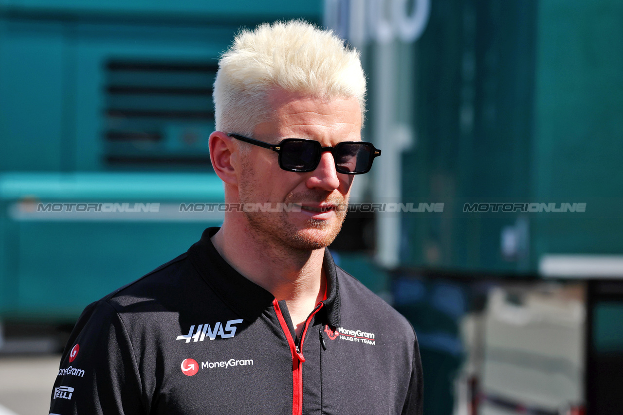 GP UNGHERIA, Nico Hulkenberg (GER) Haas F1 Team.

20.07.2023. Formula 1 World Championship, Rd 12, Hungarian Grand Prix, Budapest, Hungary, Preparation Day.

 - www.xpbimages.com, EMail: requests@xpbimages.com © Copyright: Coates / XPB Images