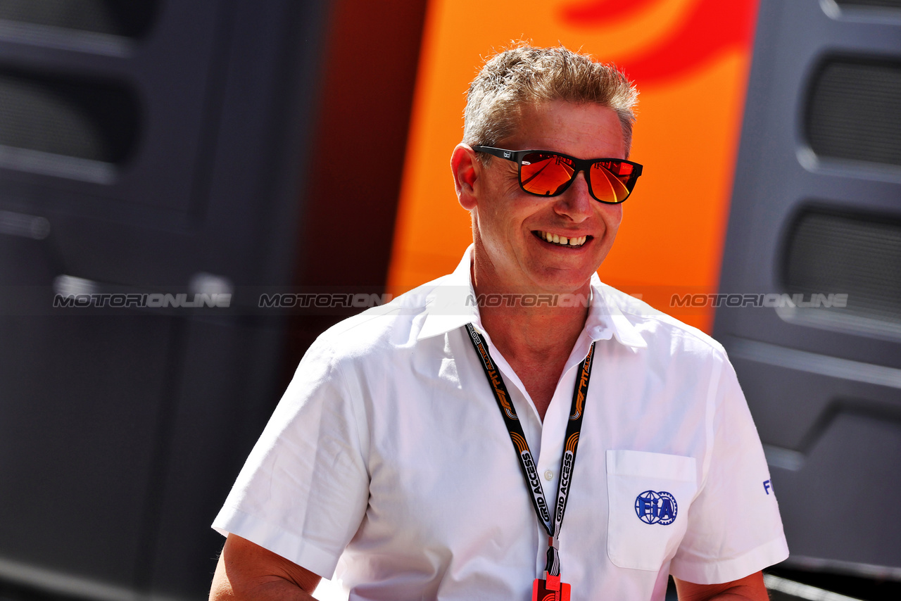GP UNGHERIA, Bernd Maylander (GER) FIA Safety Car Driver.

20.07.2023. Formula 1 World Championship, Rd 12, Hungarian Grand Prix, Budapest, Hungary, Preparation Day.

- www.xpbimages.com, EMail: requests@xpbimages.com © Copyright: Moy / XPB Images