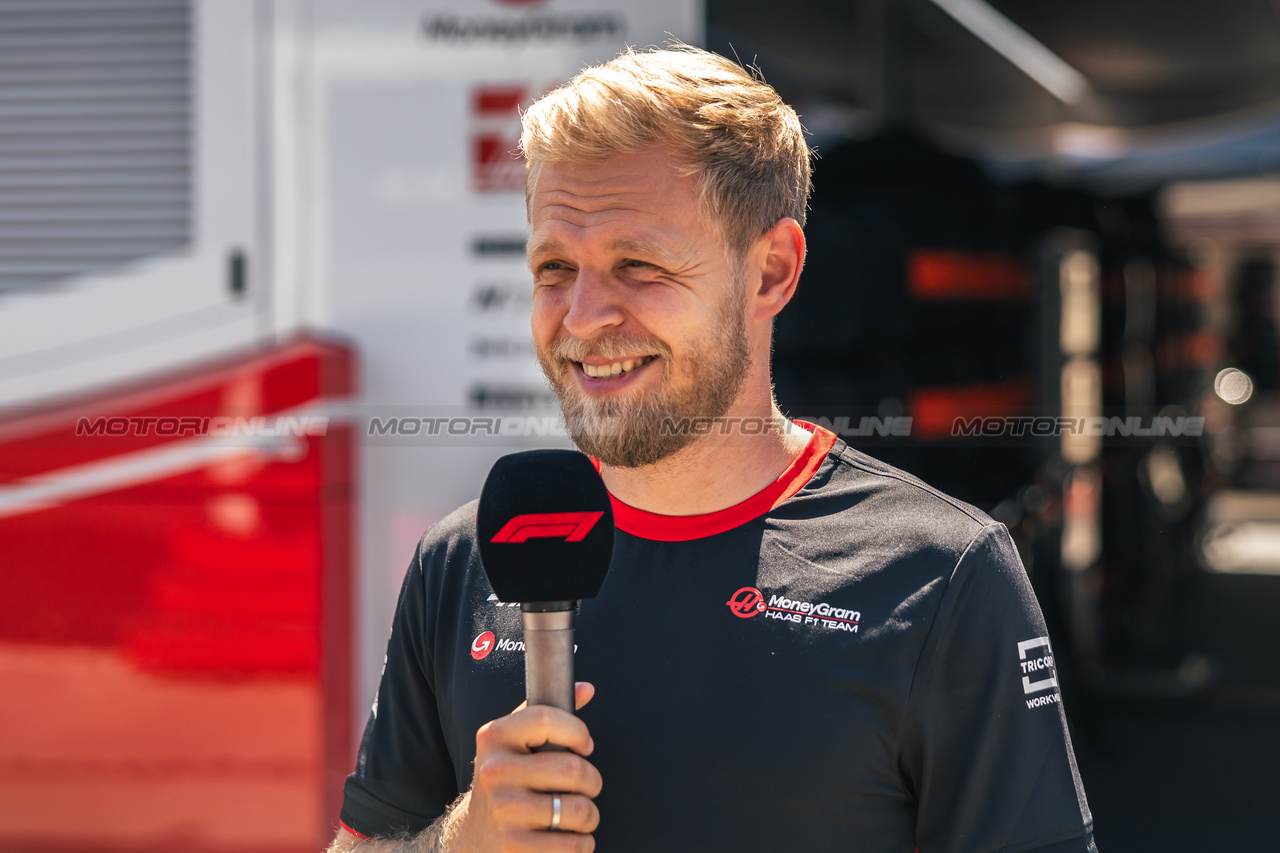 GP UNGHERIA, Kevin Magnussen (DEN) Haas F1 Team.

20.07.2023. Formula 1 World Championship, Rd 12, Hungarian Grand Prix, Budapest, Hungary, Preparation Day.

- www.xpbimages.com, EMail: requests@xpbimages.com © Copyright: Bearne / XPB Images