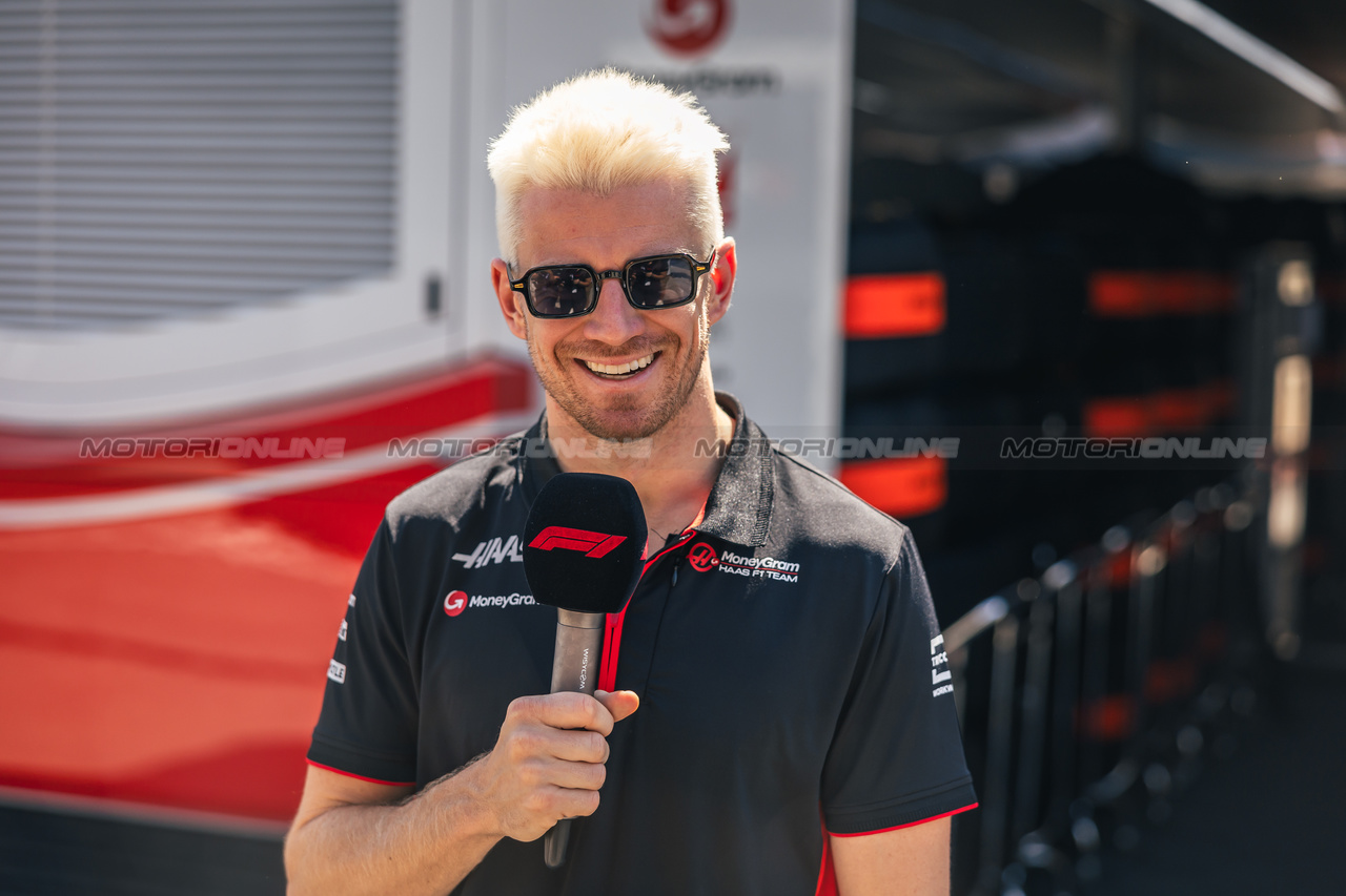 GP UNGHERIA, Nico Hulkenberg (GER) Haas F1 Team.

20.07.2023. Formula 1 World Championship, Rd 12, Hungarian Grand Prix, Budapest, Hungary, Preparation Day.

- www.xpbimages.com, EMail: requests@xpbimages.com © Copyright: Bearne / XPB Images