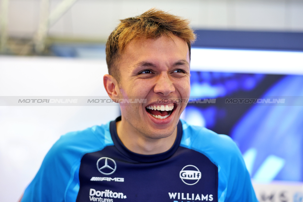 GP UNGHERIA, Alexander Albon (THA) Williams Racing.

20.07.2023. Formula 1 World Championship, Rd 12, Hungarian Grand Prix, Budapest, Hungary, Preparation Day.

- www.xpbimages.com, EMail: requests@xpbimages.com © Copyright: Bearne / XPB Images