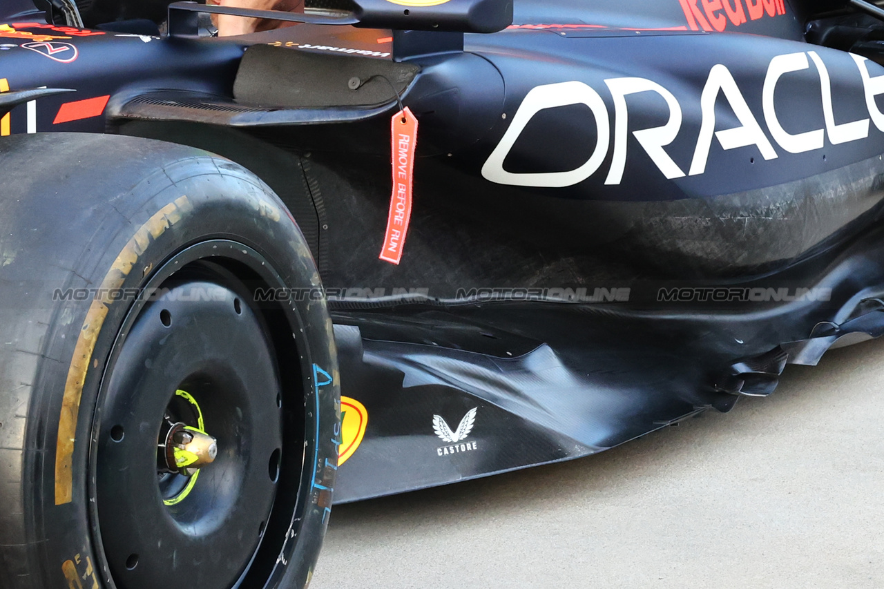 GP UNGHERIA, Red Bull sidepod.
20.07.2023. Formula 1 World Championship, Rd 12, Hungarian Grand Prix, Budapest, Hungary, Preparation Day.
- www.xpbimages.com, EMail: requests@xpbimages.com © Copyright: XPB Images