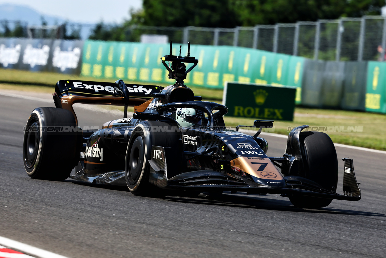 GP UNGHERIA, APEX F1 car on track.

20.07.2023. Formula 1 World Championship, Rd 12, Hungarian Grand Prix, Budapest, Hungary, Preparation Day.

- www.xpbimages.com, EMail: requests@xpbimages.com © Copyright: Charniaux / XPB Images