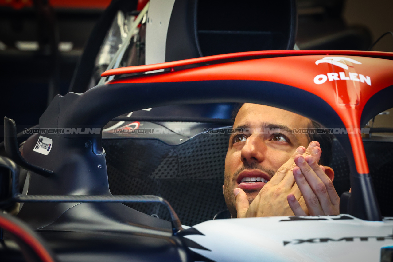 GP UNGHERIA, Daniel Ricciardo (AUS), Scuderia Alpha Tauri 
20.07.2023. Formula 1 World Championship, Rd 12, Hungarian Grand Prix, Budapest, Hungary, Preparation Day.
- www.xpbimages.com, EMail: requests@xpbimages.com © Copyright: Charniaux / XPB Images