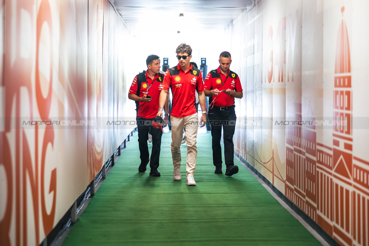 GP UNGHERIA, Charles Leclerc (MON) Ferrari.

20.07.2023. Formula 1 World Championship, Rd 12, Hungarian Grand Prix, Budapest, Hungary, Preparation Day.

- www.xpbimages.com, EMail: requests@xpbimages.com © Copyright: Bearne / XPB Images