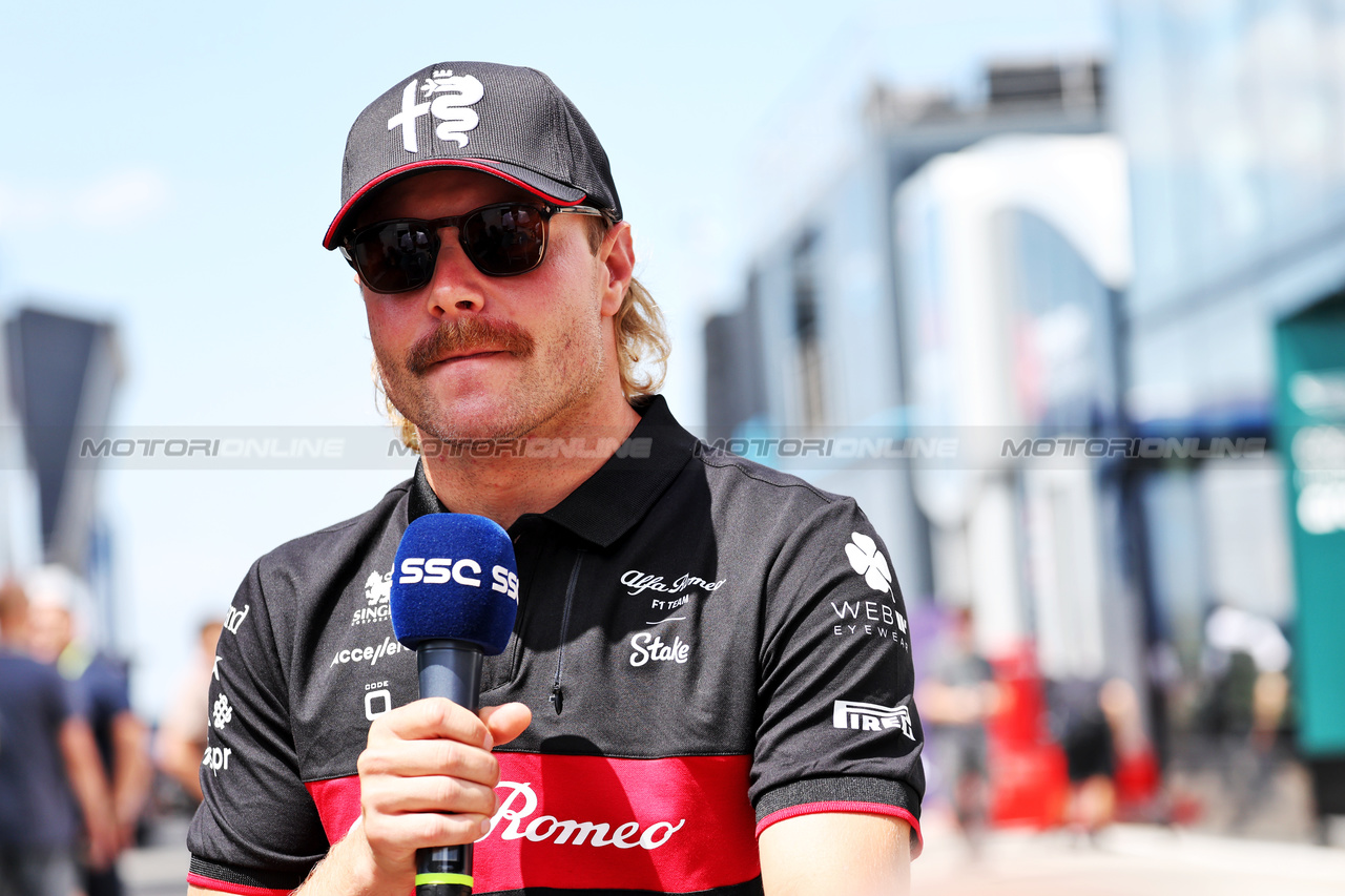 GP UNGHERIA, Valtteri Bottas (FIN) Alfa Romeo F1 Team.

20.07.2023. Formula 1 World Championship, Rd 12, Hungarian Grand Prix, Budapest, Hungary, Preparation Day.

- www.xpbimages.com, EMail: requests@xpbimages.com © Copyright: Moy / XPB Images