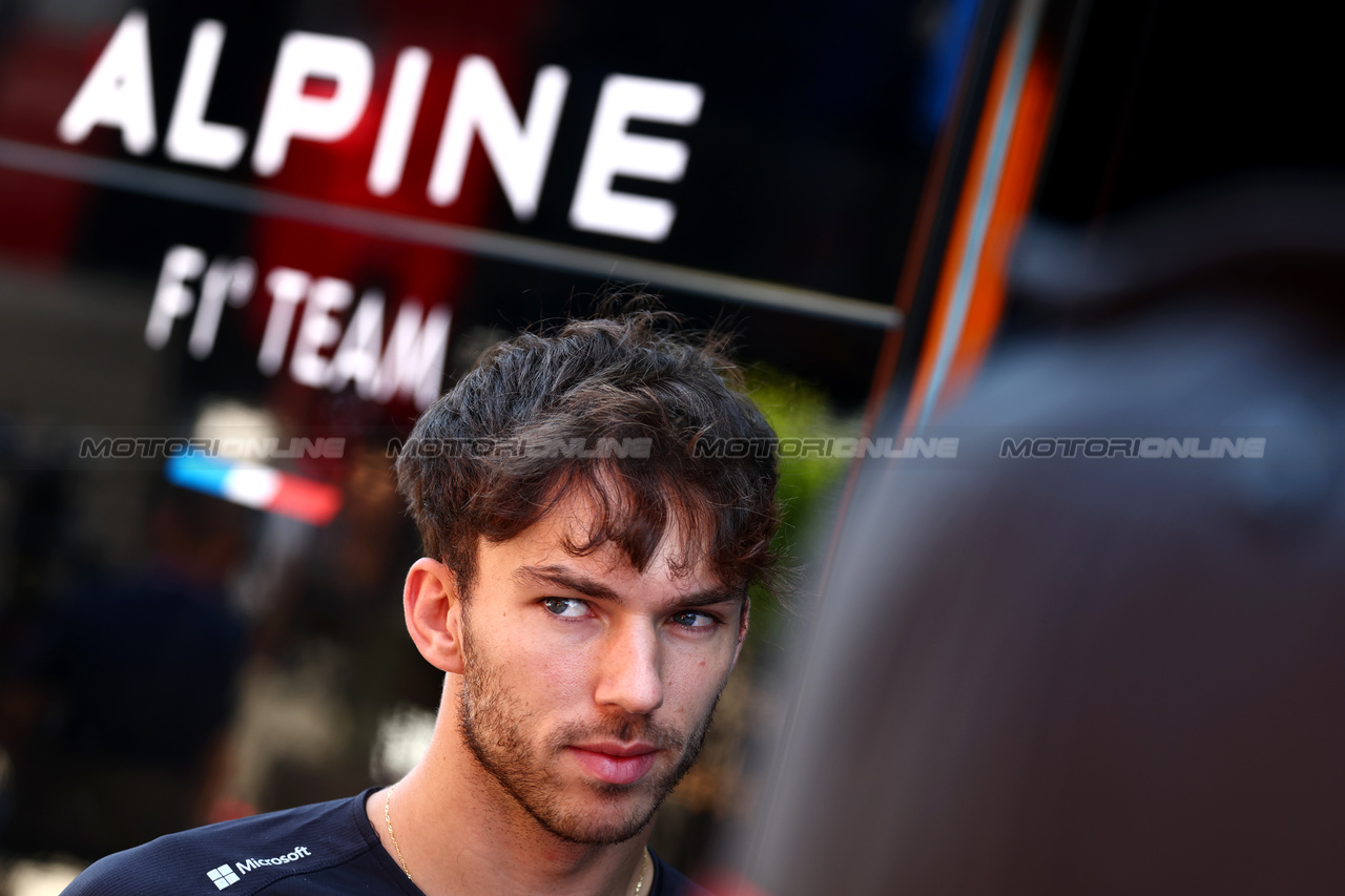 GP UNGHERIA, Pierre Gasly (FRA) Alpine F1 Team.

20.07.2023. Formula 1 World Championship, Rd 12, Hungarian Grand Prix, Budapest, Hungary, Preparation Day.

 - www.xpbimages.com, EMail: requests@xpbimages.com © Copyright: Coates / XPB Images