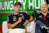 GP UNGHERIA, (L to R): George Russell (GBR) Mercedes AMG F1 e Nico Hulkenberg (GER) Haas F1 Team in the FIA Press Conference.
20.07.2023. Formula 1 World Championship, Rd 12, Hungarian Grand Prix, Budapest, Hungary, Preparation Day.
- www.xpbimages.com, EMail: requests@xpbimages.com © Copyright: XPB Images