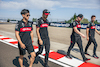 GP UNGHERIA, Zhou Guanyu (CHN) Alfa Romeo F1 Team walks the circuit with the team.
20.07.2023. Formula 1 World Championship, Rd 12, Hungarian Grand Prix, Budapest, Hungary, Preparation Day.
- www.xpbimages.com, EMail: requests@xpbimages.com © Copyright: Bearne / XPB Images
