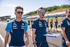 GP UNGHERIA, Logan Sargeant (USA) Williams Racing walks the circuit with Gaetan Jego, Williams Racing Gara Engineer.
20.07.2023. Formula 1 World Championship, Rd 12, Hungarian Grand Prix, Budapest, Hungary, Preparation Day.
- www.xpbimages.com, EMail: requests@xpbimages.com © Copyright: Bearne / XPB Images