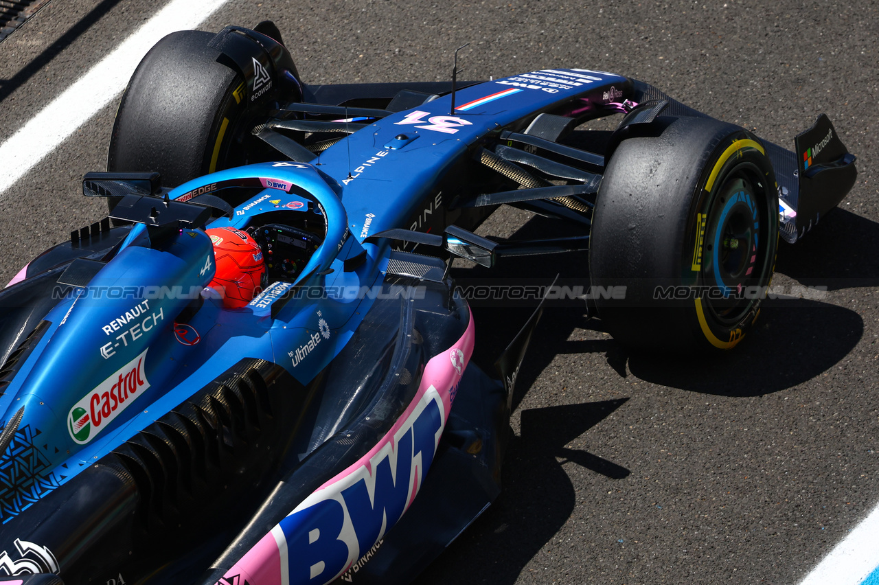 GP UNGHERIA, Esteban Ocon (FRA), Alpine F1 Team 
22.07.2023. Formula 1 World Championship, Rd 12, Hungarian Grand Prix, Budapest, Hungary, Qualifiche Day.
- www.xpbimages.com, EMail: requests@xpbimages.com © Copyright: Charniaux / XPB Images