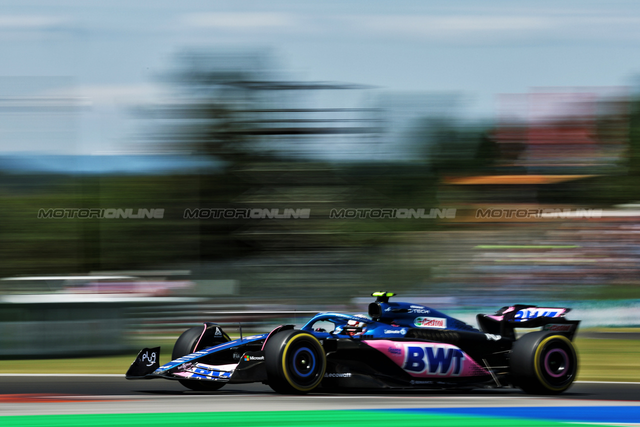 GP UNGHERIA, Pierre Gasly (FRA) Alpine F1 Team A523.

22.07.2023. Formula 1 World Championship, Rd 12, Hungarian Grand Prix, Budapest, Hungary, Qualifiche Day.

- www.xpbimages.com, EMail: requests@xpbimages.com © Copyright: Moy / XPB Images