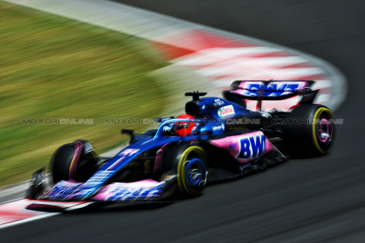 GP UNGHERIA, Esteban Ocon (FRA) Alpine F1 Team A523.

22.07.2023. Formula 1 World Championship, Rd 12, Hungarian Grand Prix, Budapest, Hungary, Qualifiche Day.

 - www.xpbimages.com, EMail: requests@xpbimages.com © Copyright: Coates / XPB Images