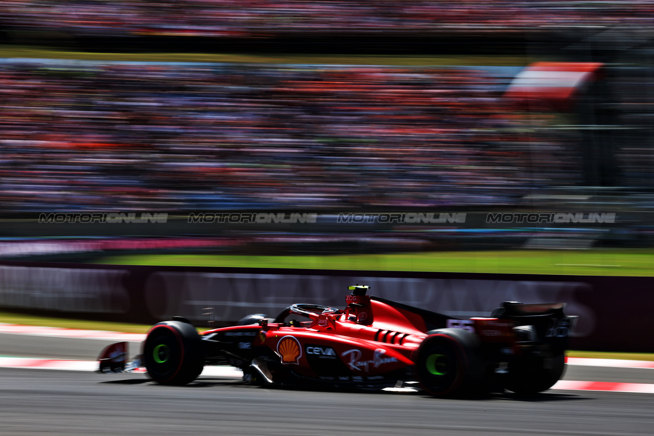 GP UNGHERIA, Carlos Sainz Jr (ESP) Ferrari SF-23.

22.07.2023. Formula 1 World Championship, Rd 12, Hungarian Grand Prix, Budapest, Hungary, Qualifiche Day.

 - www.xpbimages.com, EMail: requests@xpbimages.com © Copyright: Coates / XPB Images