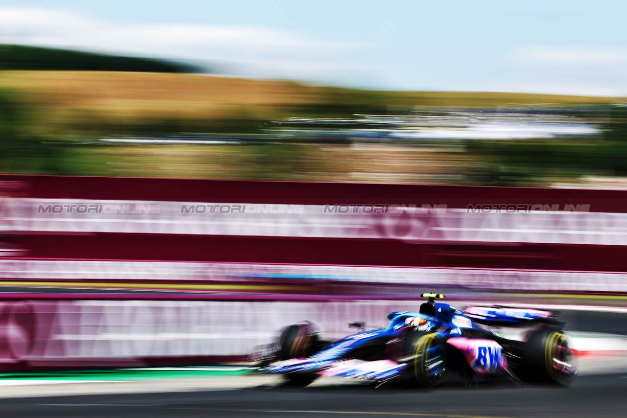 GP UNGHERIA, Pierre Gasly (FRA) Alpine F1 Team A523.

22.07.2023. Formula 1 World Championship, Rd 12, Hungarian Grand Prix, Budapest, Hungary, Qualifiche Day.

 - www.xpbimages.com, EMail: requests@xpbimages.com © Copyright: Coates / XPB Images