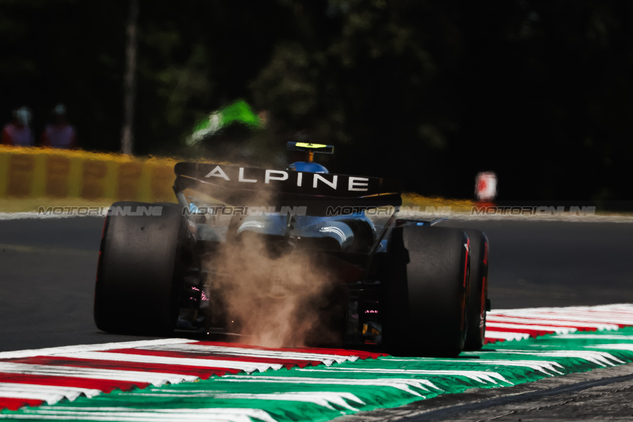 GP UNGHERIA, Pierre Gasly (FRA) Alpine F1 Team A523.

22.07.2023. Formula 1 World Championship, Rd 12, Hungarian Grand Prix, Budapest, Hungary, Qualifiche Day.

- www.xpbimages.com, EMail: requests@xpbimages.com © Copyright: Bearne / XPB Images