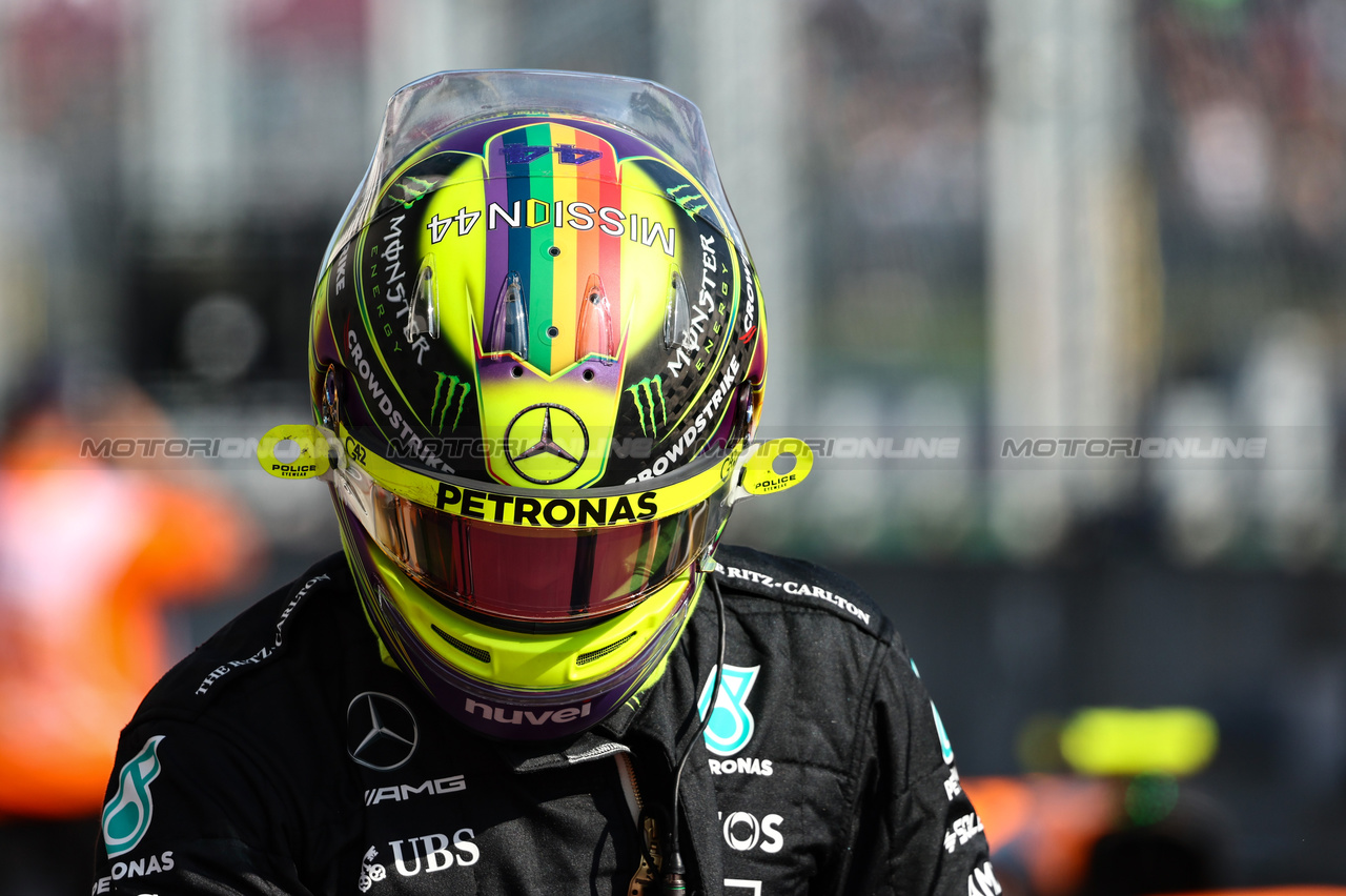 GP UNGHERIA, Lewis Hamilton (GBR), Mercedes AMG F1  
22.07.2023. Formula 1 World Championship, Rd 12, Hungarian Grand Prix, Budapest, Hungary, Qualifiche Day.
- www.xpbimages.com, EMail: requests@xpbimages.com © Copyright: Charniaux / XPB Images