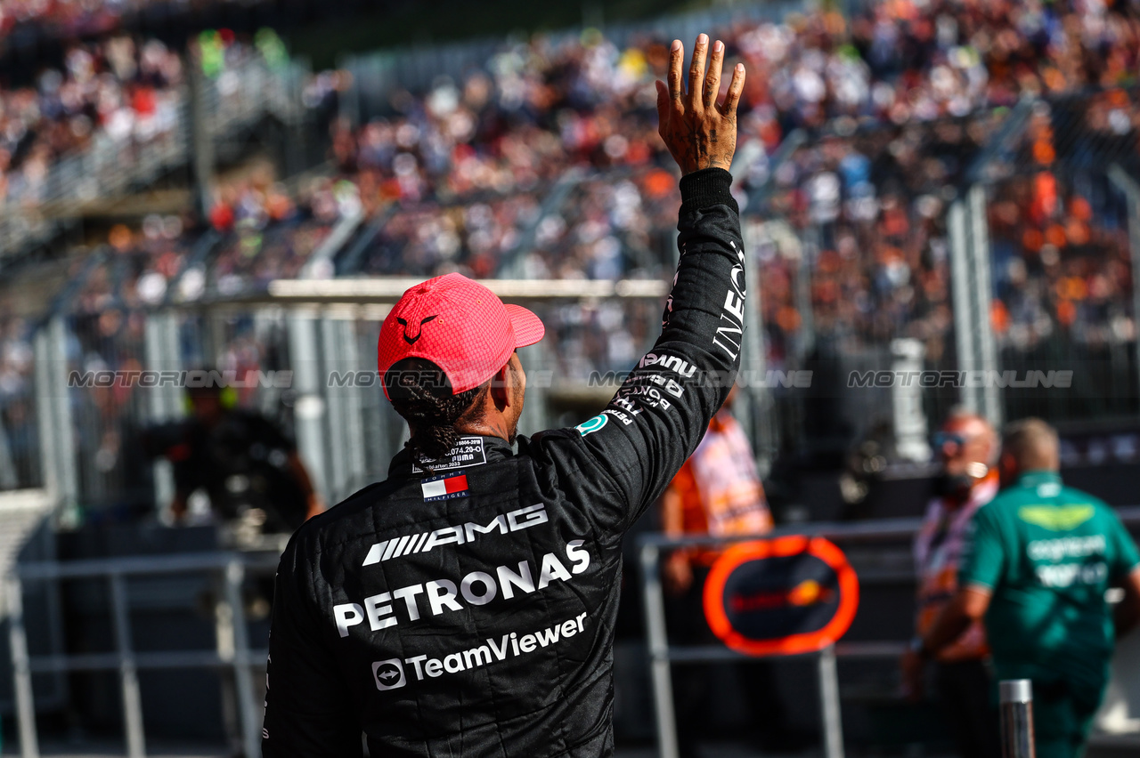 GP UNGHERIA, Lewis Hamilton (GBR), Mercedes AMG F1  
22.07.2023. Formula 1 World Championship, Rd 12, Hungarian Grand Prix, Budapest, Hungary, Qualifiche Day.
- www.xpbimages.com, EMail: requests@xpbimages.com © Copyright: Charniaux / XPB Images