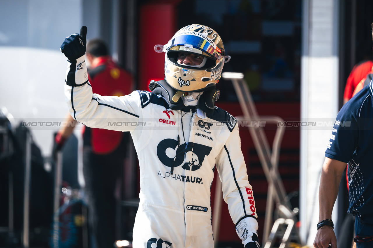 GP UNGHERIA, Daniel Ricciardo (AUS) AlphaTauri.

22.07.2023. Formula 1 World Championship, Rd 12, Hungarian Grand Prix, Budapest, Hungary, Qualifiche Day.

- www.xpbimages.com, EMail: requests@xpbimages.com © Copyright: Bearne / XPB Images