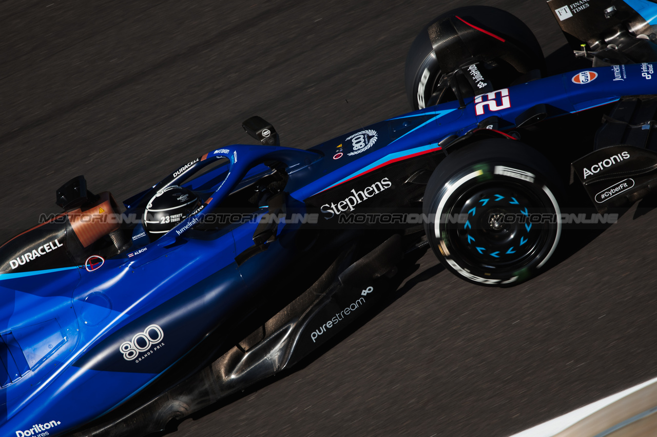 GP UNGHERIA, Alexander Albon (THA) Williams Racing FW45.

22.07.2023. Formula 1 World Championship, Rd 12, Hungarian Grand Prix, Budapest, Hungary, Qualifiche Day.

- www.xpbimages.com, EMail: requests@xpbimages.com © Copyright: Bearne / XPB Images