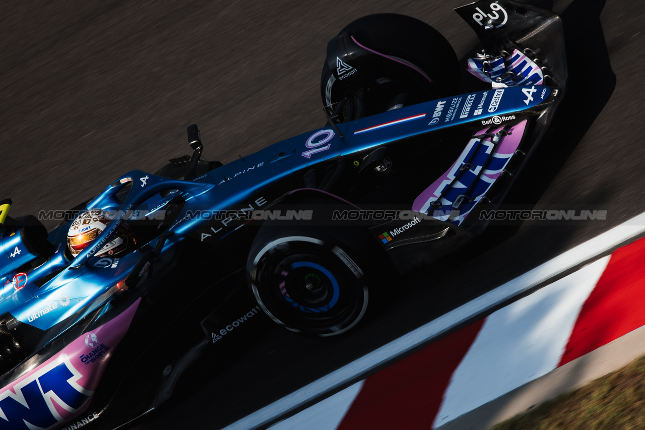 GP UNGHERIA, Pierre Gasly (FRA) Alpine F1 Team A523.

22.07.2023. Formula 1 World Championship, Rd 12, Hungarian Grand Prix, Budapest, Hungary, Qualifiche Day.

- www.xpbimages.com, EMail: requests@xpbimages.com © Copyright: Bearne / XPB Images